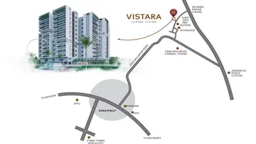 Location of Manvithas Vistara - Image 372339