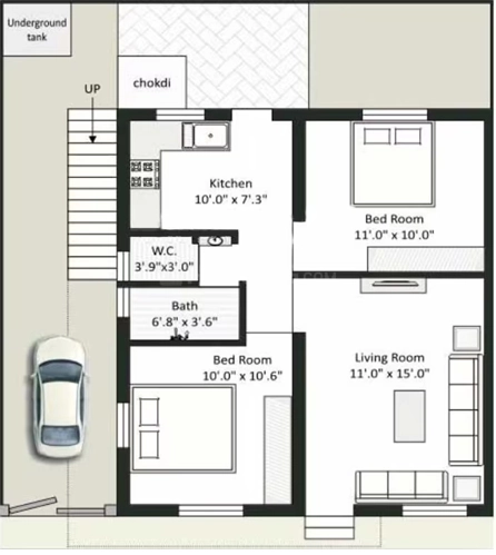 2 BHK House/Villa in Dream Residency in Maneja, Vadodara - Image 905470