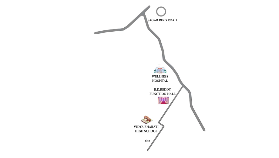 Location of MSK Sukhada in Balapur, Hyderabad - Image 372346