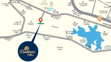 Location of Praneeta Santorini Villas - Image 372384