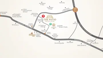 Location of Praneeta The Patio - Image 372371