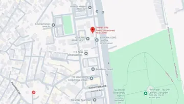 Location of Swaran Villa Friends Apartment - Image 374782