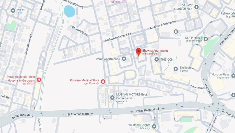 Location of CGHS Bhawna in Sector 43, Gurgaon - Image 374645