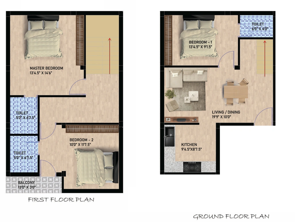 3 BHK House/Villa in JR MMB Residency in Selaiyur, Chennai - Image 904596