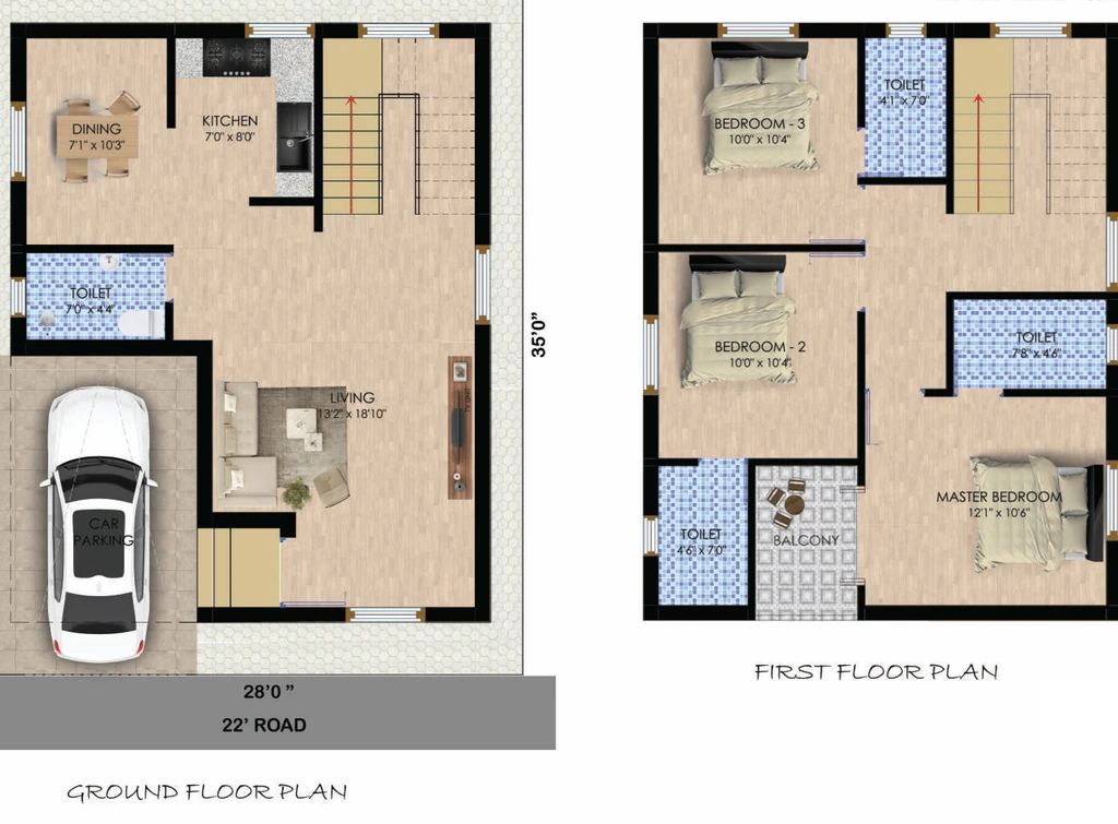 3 BHK House/Villa in JR MMB Residency in Selaiyur, Chennai - Image 904598