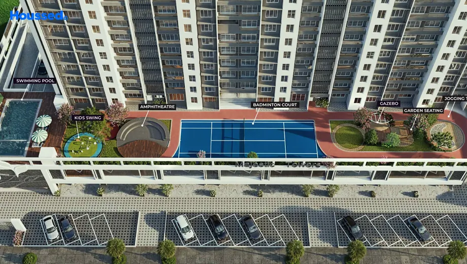Amenities of PB Majestic Tower A in Nalasopara West, Palghar - Image 372659