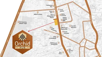 Location of Omkar Orchid Hub - Image 372426