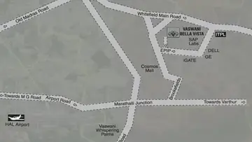Location of Vaswani Bella Vista - Image 374394