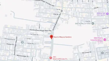 Location of Navins Mayura Gardens - Image 372475