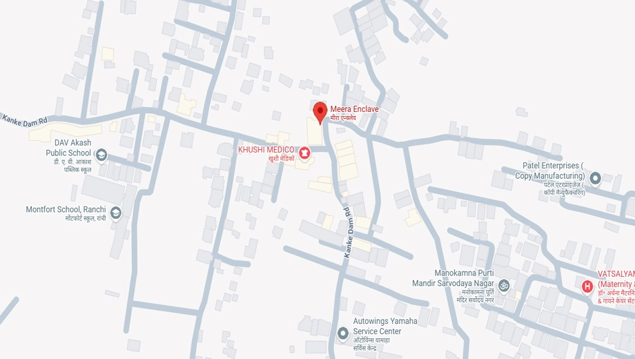 Location of Maa Meera Enclave in Argora, Ranchi - Image 372470