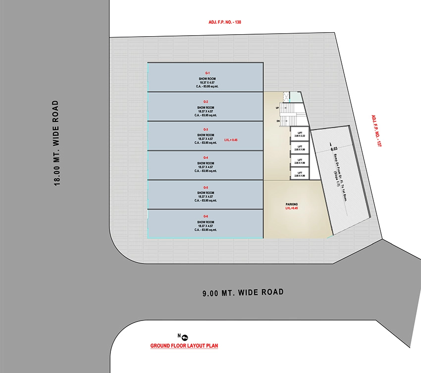Master Plan of Paccific Stellar in Adajan, Surat - Image 372518