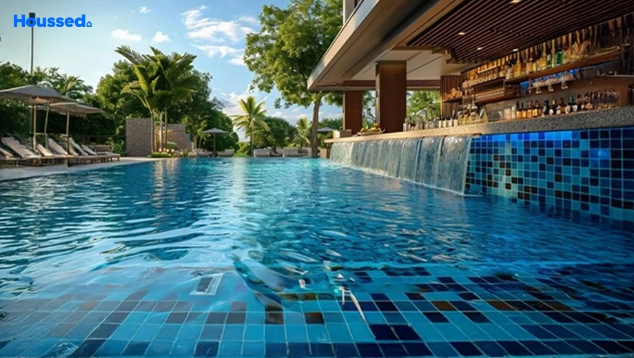 Amenities of Rajapushpa Skyra in Kokapet, Hyderabad - Image 373001