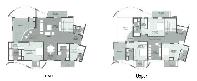 4 BHK Penthouse in Unitech The Close South in Nirvana Country, Gurgaon - Image 905731