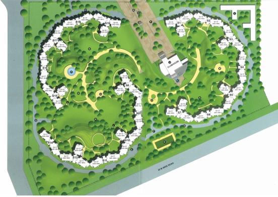 Master Plan of Unitech The Close South in Nirvana Country, Gurgaon - Image 374798