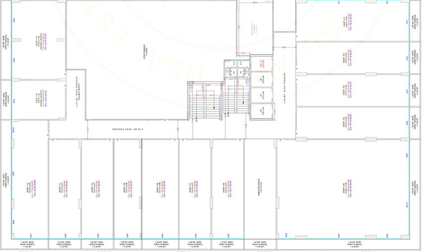 Floor Plan of Pragati Inspire in Mota Varachha, Surat - Image 372588
