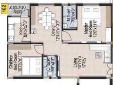 2 BHK Flat in Skyline Homes in Adibatla, Hyderabad - Image 904836