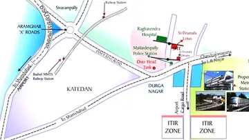 Location of Rathi Sri Tirumala Lotus - Image 372917