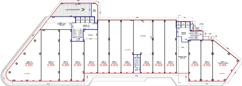 Floor Plan of Prayosha Crown in Dindoli, Surat - Image 372624