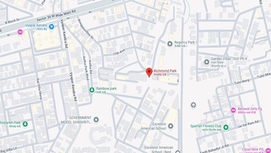 Location of DLF Richmond Park in Sector 43, Gurgaon - Image 374673