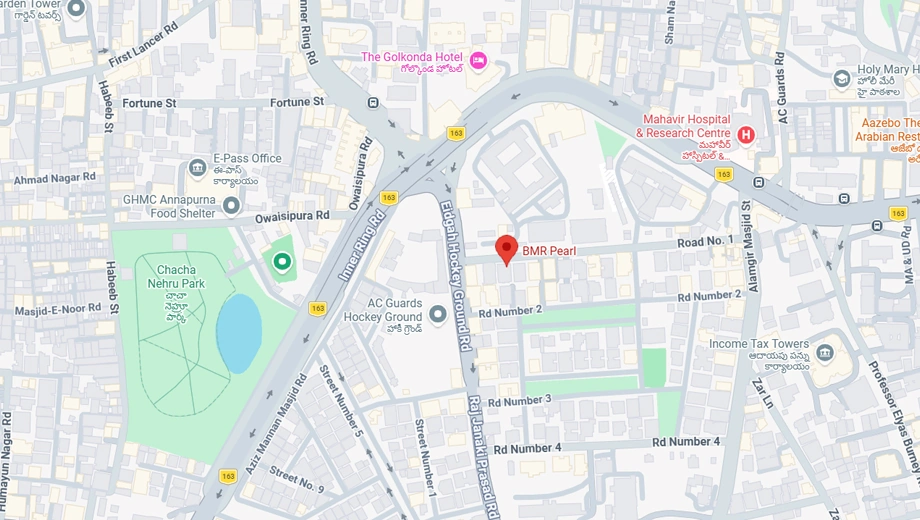 Location of BMR Pearl in Masab Tank, Hyderabad - Image 372972
