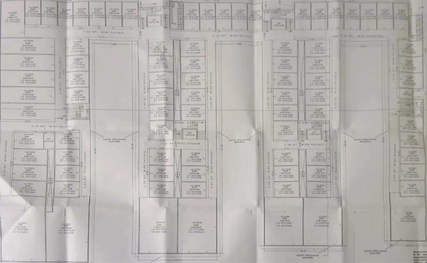 Floor Plan of Puspa Raj Harmony in Palanpur, Surat - Image 372629