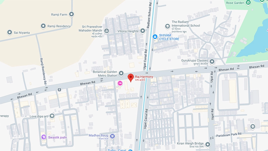 Location of Puspa Raj Harmony in Palanpur, Surat - Image 372628