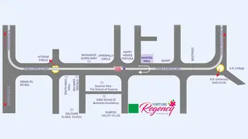 Location of Fortune Regency - Image 372988