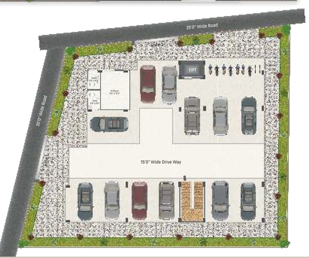 Master Plan of Fortune Regency in Attapur, Hyderabad - Image 372986
