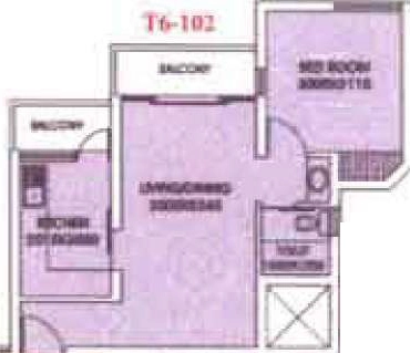 1 BHK Flat in Ansal Sushant Apartments in Sushant Lok 1, Gurgaon - Image 905655