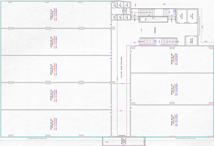 Floor Plan of Raghuraj Lifeline in Uttran, Surat - Image 372636