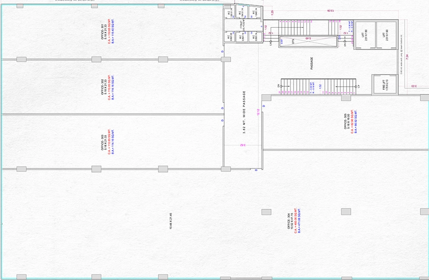 Floor Plan of Raghuraj Lifeline in Uttran, Surat - Image 372637