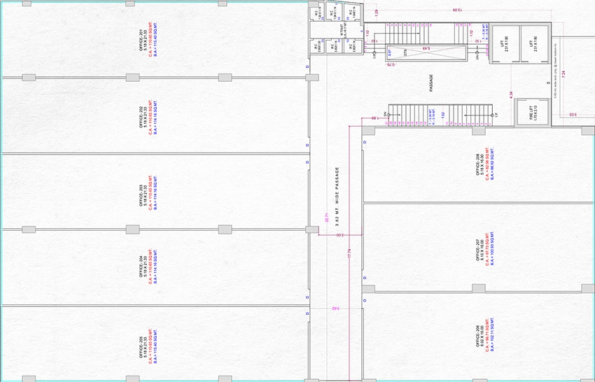 Floor Plan of Raghuraj Lifeline in Uttran, Surat - Image 372635