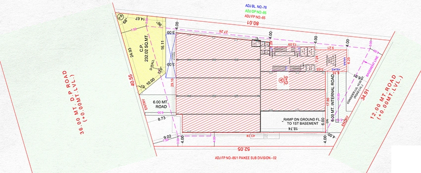 Master Plan of Raghuraj Lifeline in Uttran, Surat - Image 372633