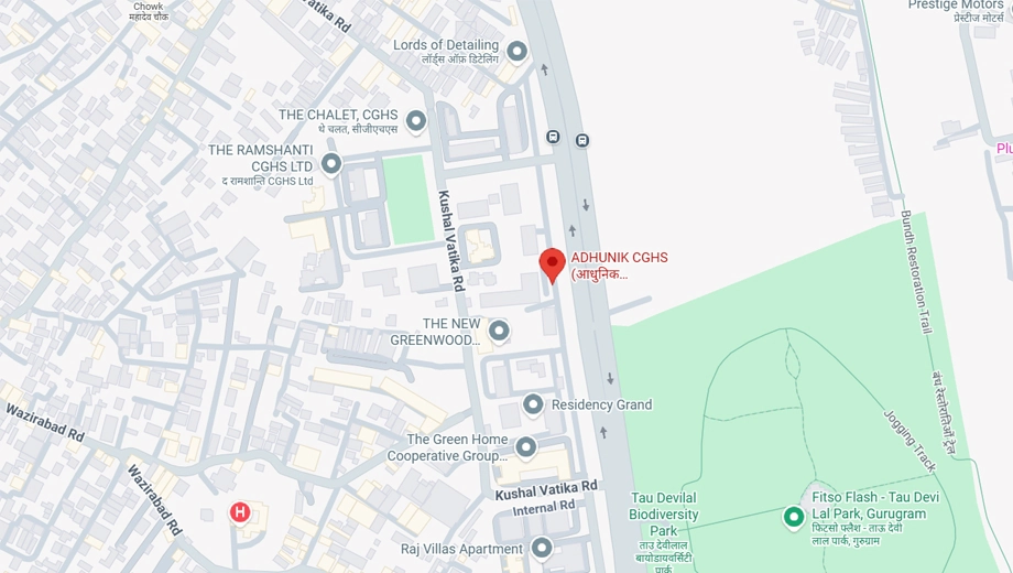 Location of CGHS Adhunik Society in Sector 52, Gurgaon - Image 374640