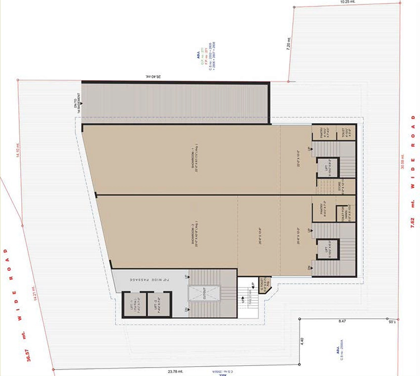 Master Plan of Rajhans Aron in Athwa, Surat - Image 372650