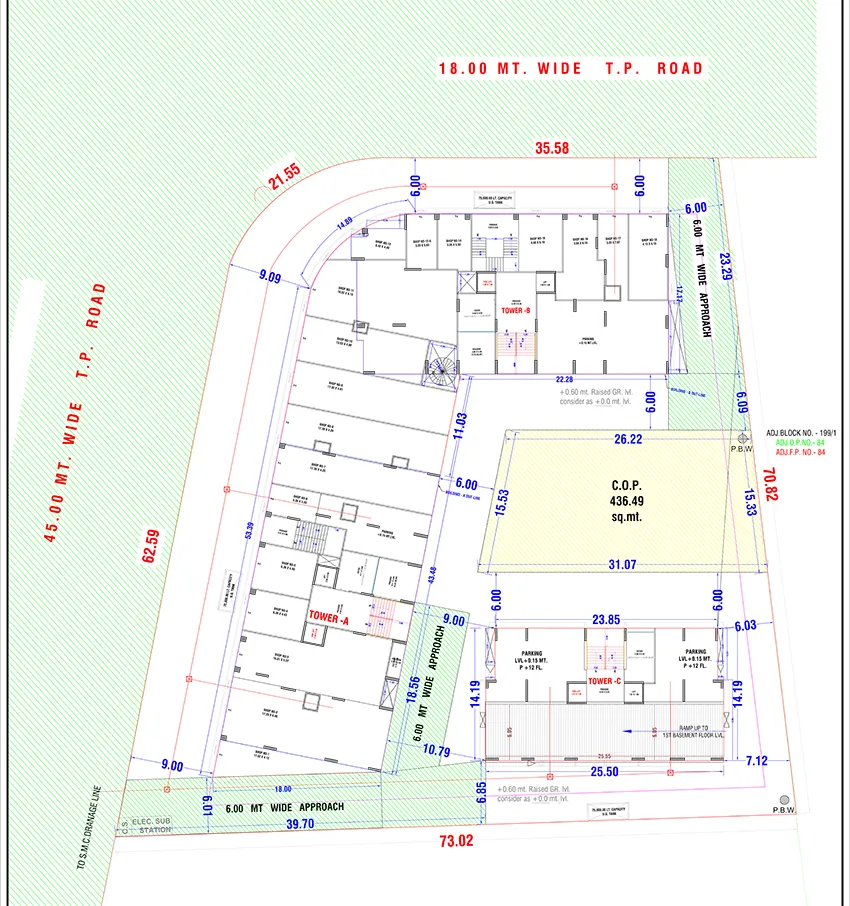 Master Plan of Nathiba Divyabhoomi in Vesu, Surat - Image 374244