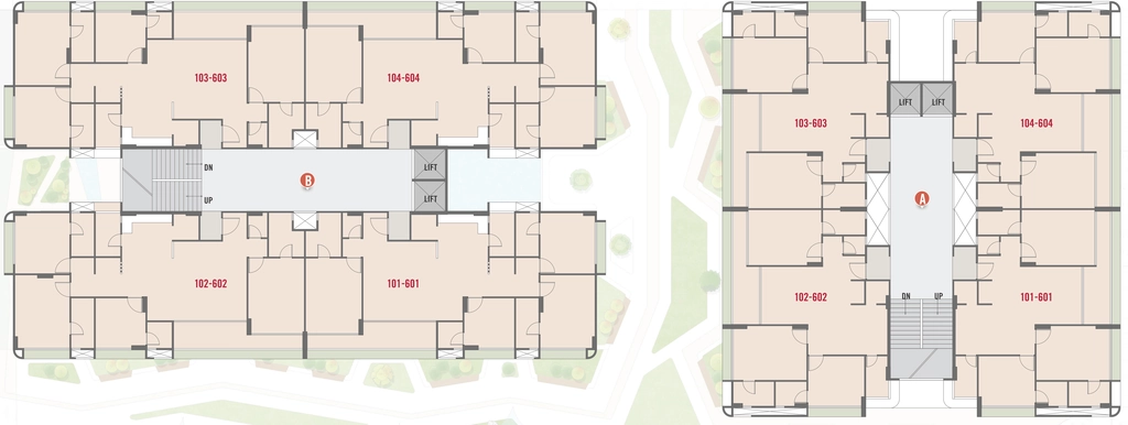 Floor Plan of Aaryan Roman in Koba, Gandhinagar - Image 372723