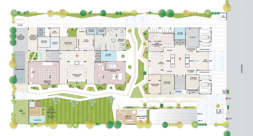 Master Plan of Aaryan Roman in Koba, Gandhinagar - Image 372724