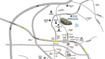 Location of Hill County Apartment - Image 374579
