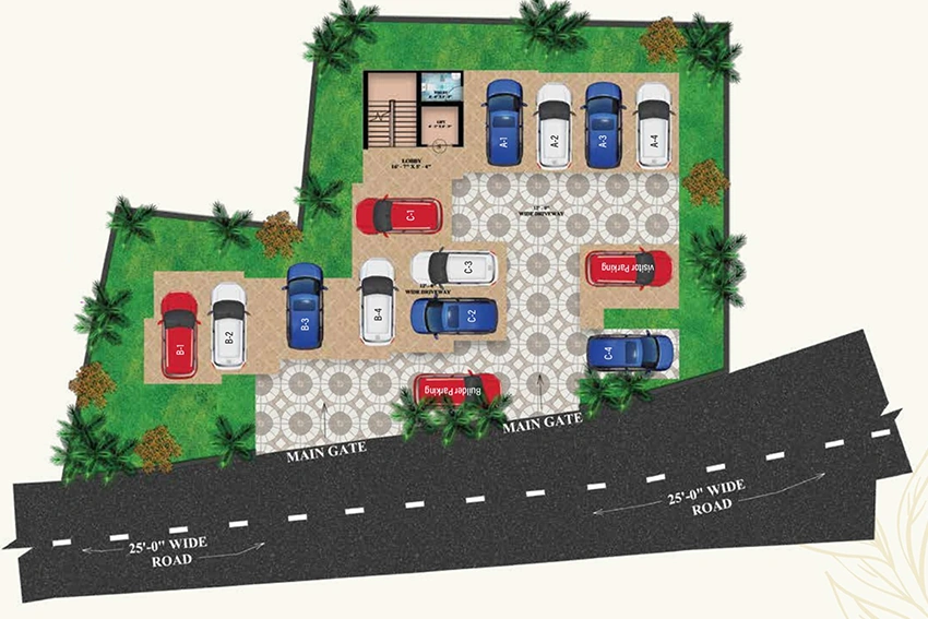 Master Plan of Aashiyana Tirupati Enclave in Tupudana, Ranchi - Image 372740