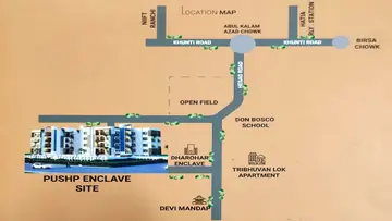 Location of Chankaya Pushp Enclave - Image 372764