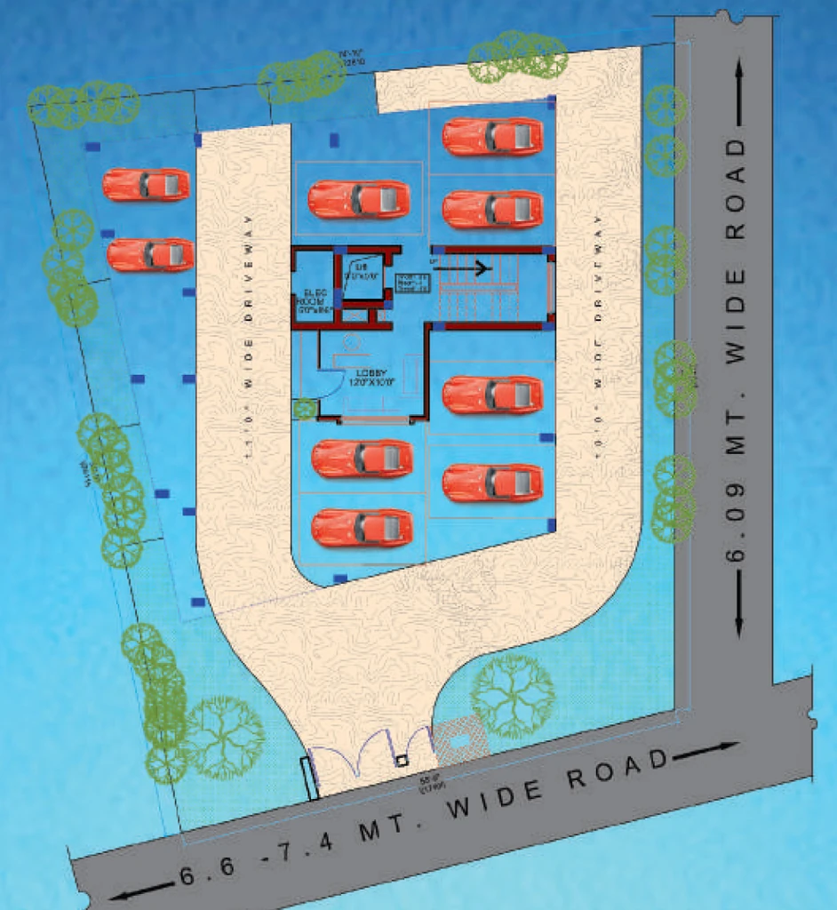 Master Plan of Ganpati Enclave in Bariatu, Ranchi - Image 372778