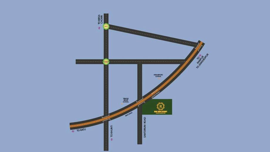 Location of Hritam Ram Rupa Height in Tupudana, Ranchi - Image 372820