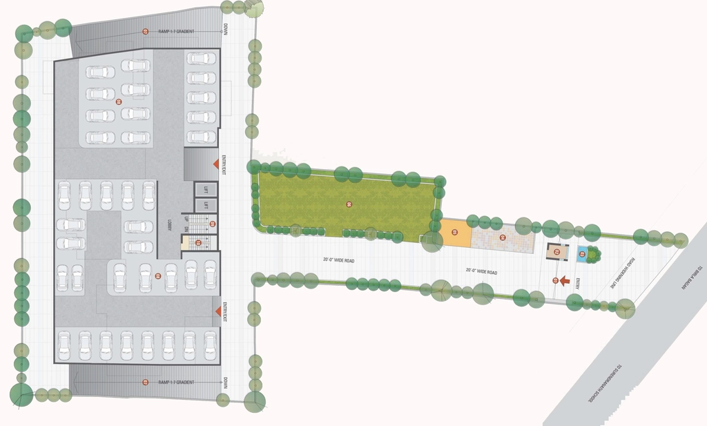 Master Plan of Panchmukhi Heights in Bariatu, Ranchi - Image 372939