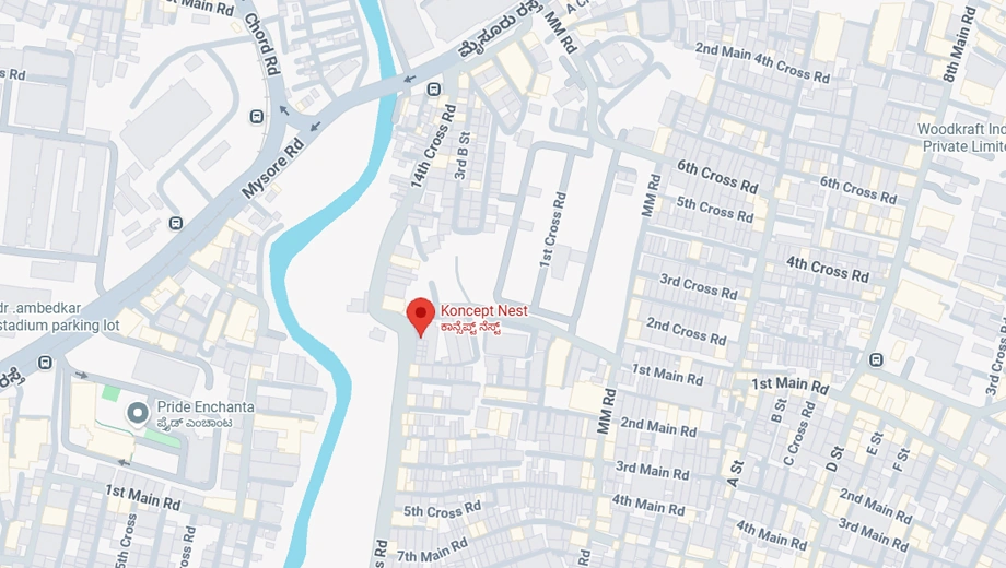 Location of Koncept Krest in Sarjapur, Bangalore - Image 373052
