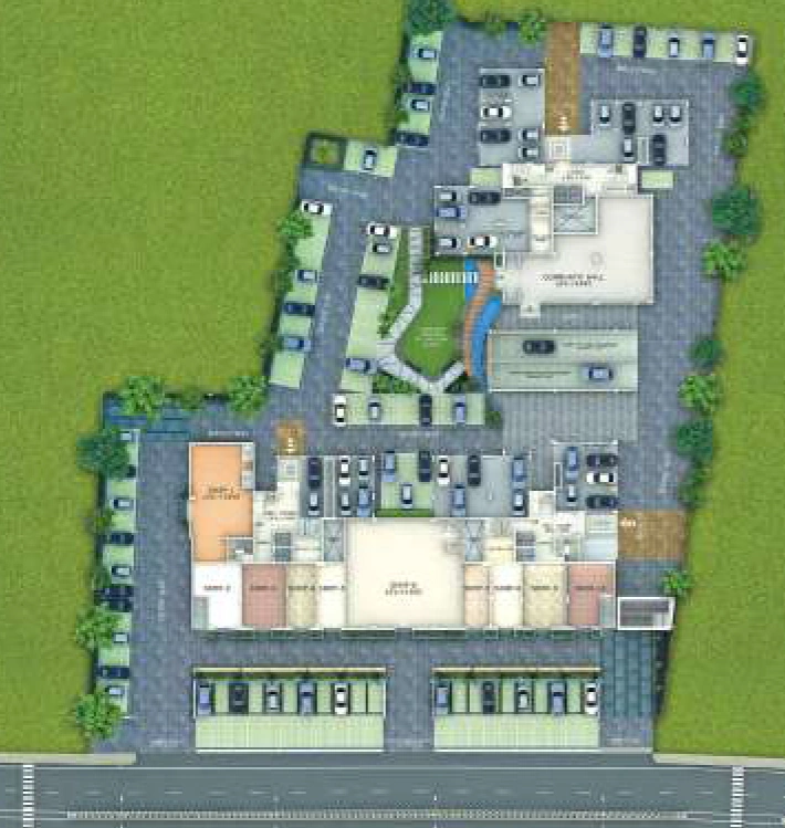 Master Plan of Sharda Astor Green in Kanke, Ranchi - Image 373865