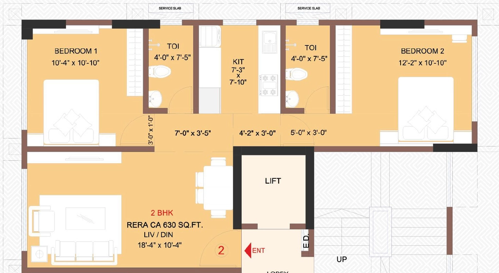 2 BHK Flat in Ami One in Borivali West, Mumbai - Image 904918
