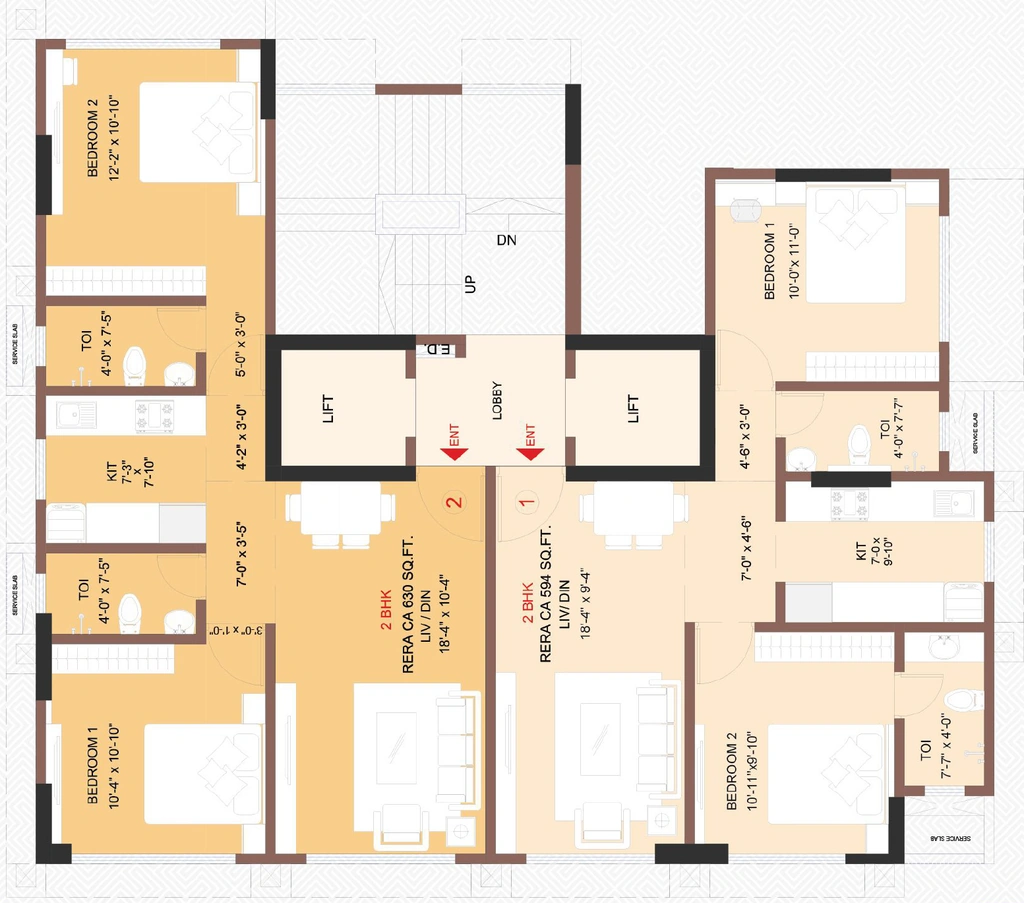 Floor Plan of Ami One in Borivali West, Mumbai - Image 373078