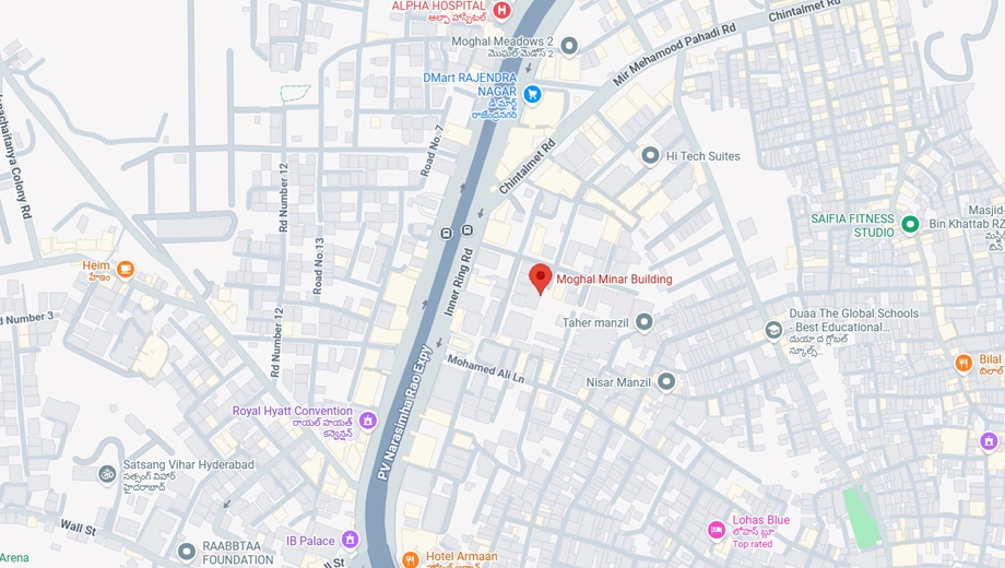 Location of Moghal Minar in Attapur, Hyderabad - Image 373676