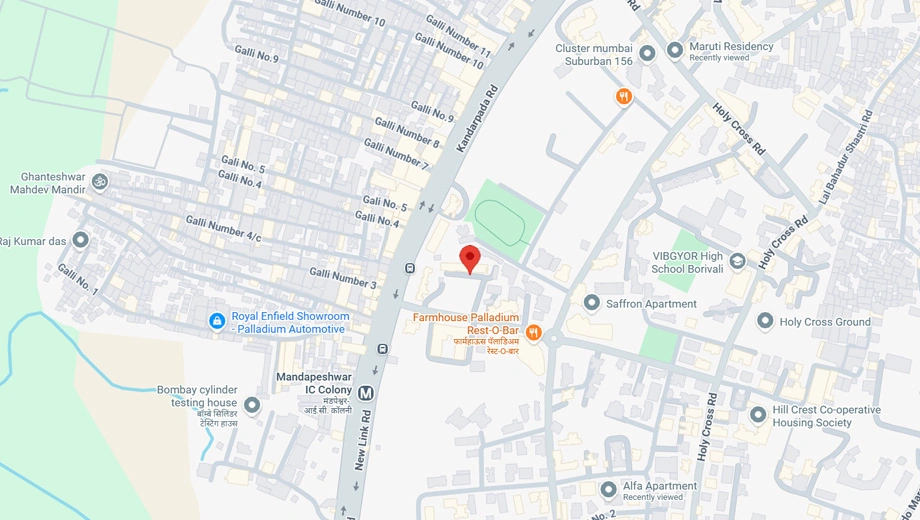 Location of Avirahi Homes in Borivali West, Mumbai - Image 373083